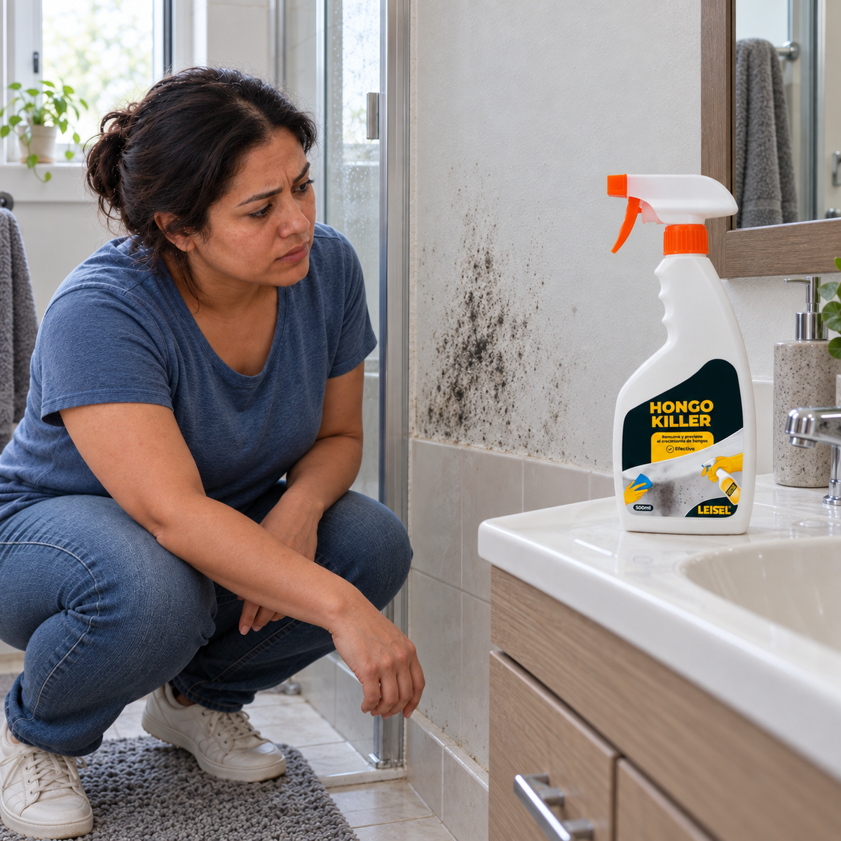 Hongo Killer Spray Removedor de Hongos Leisel