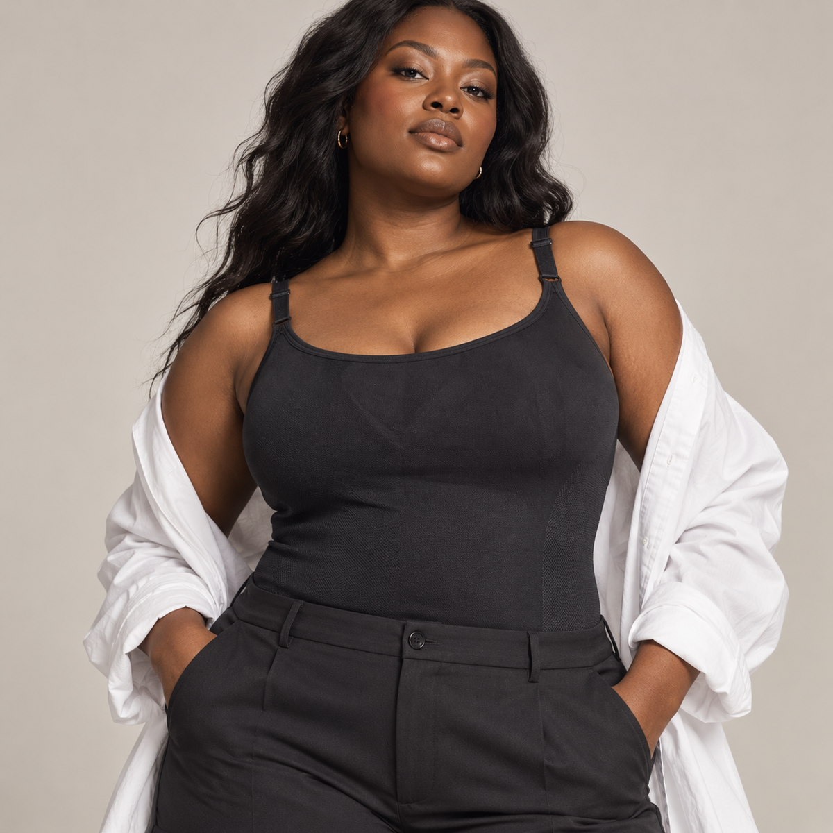 Vitae Camiseta Moldeadora de Cuello Redondo Elevé