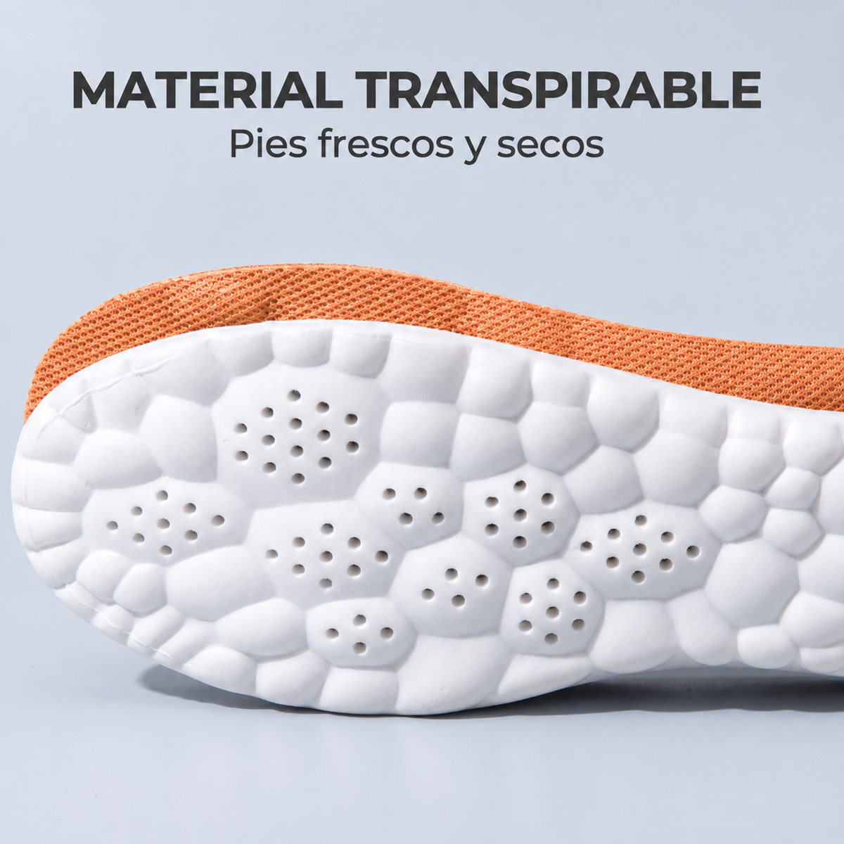 Plantillas Deportivas de Látex con Soporte de Arco