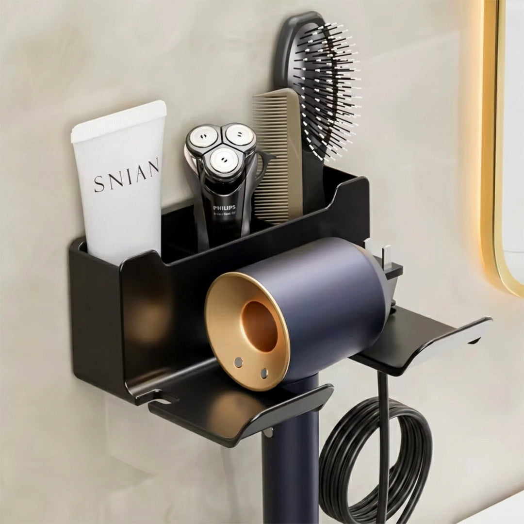 Soporte para Secador de Pelo y Accesorios vista adicional – Milgenial Uruguay