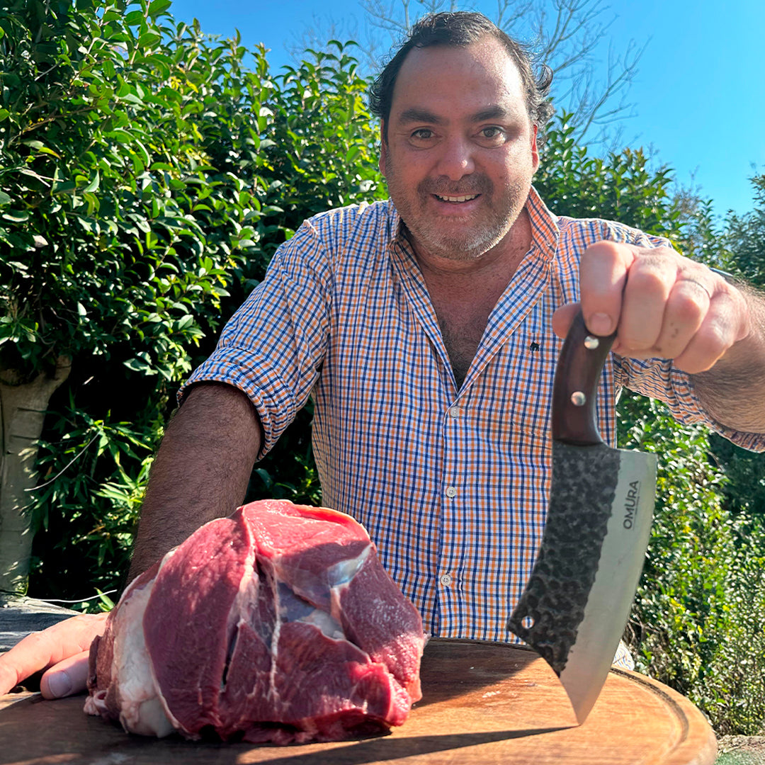 Cuchillo Omura Modelo Hikari con Funda