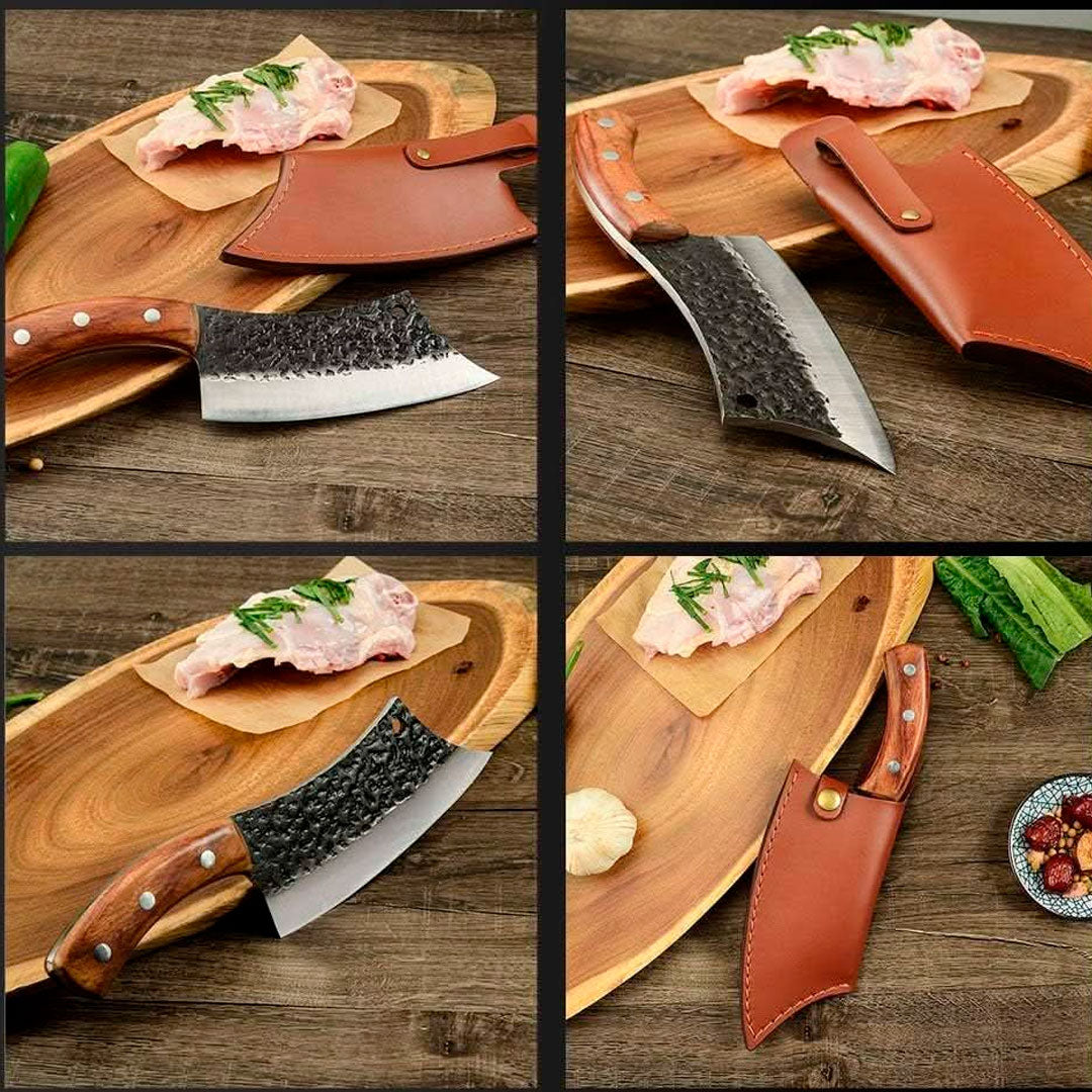 Cuchillo Omura Modelo Hikari con Funda