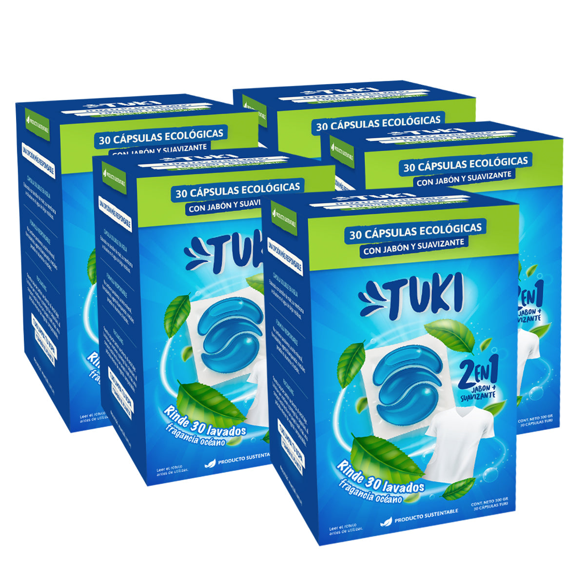 Packs de tuki de 5 unidades