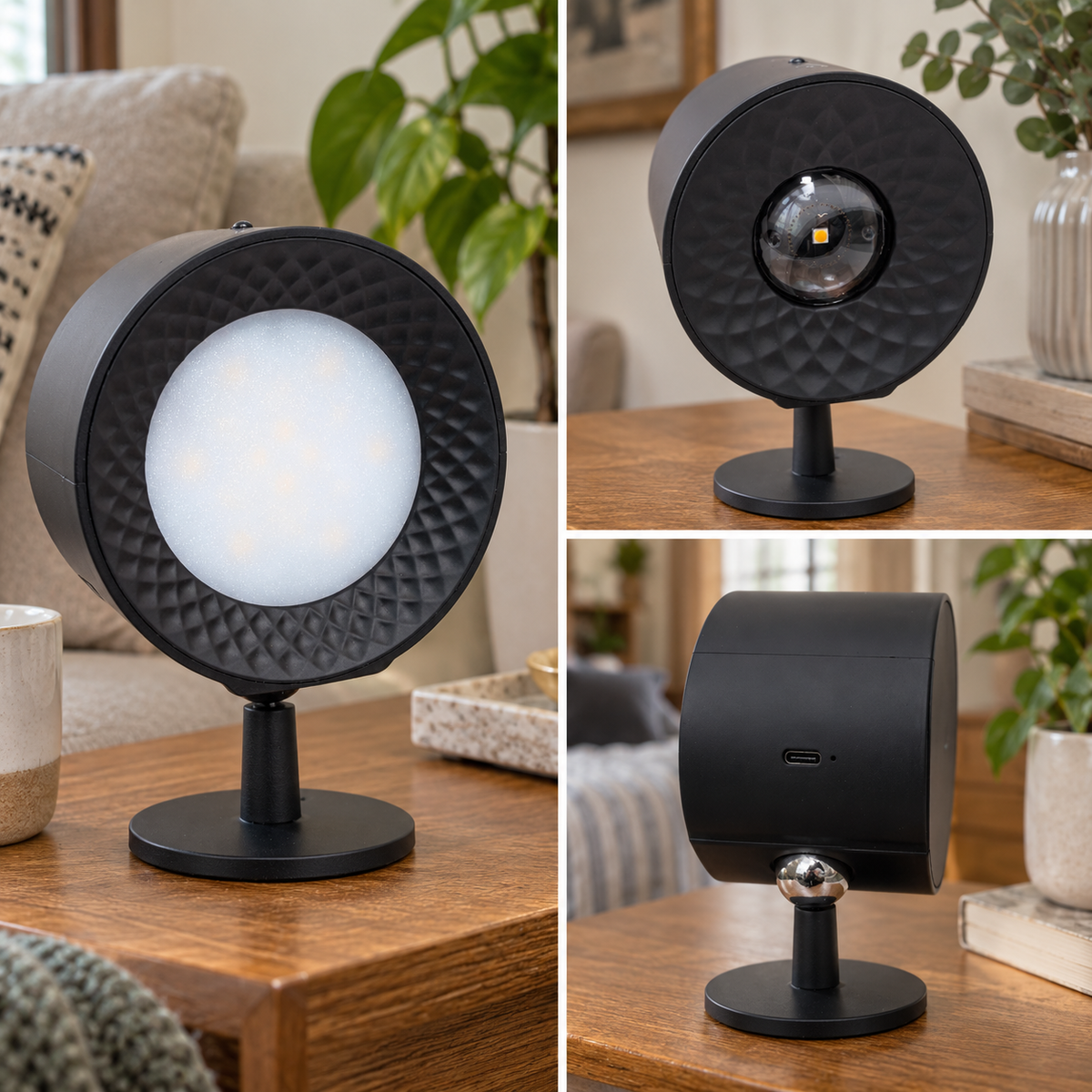 Lampara Circular Magnética Doble 360 Grados