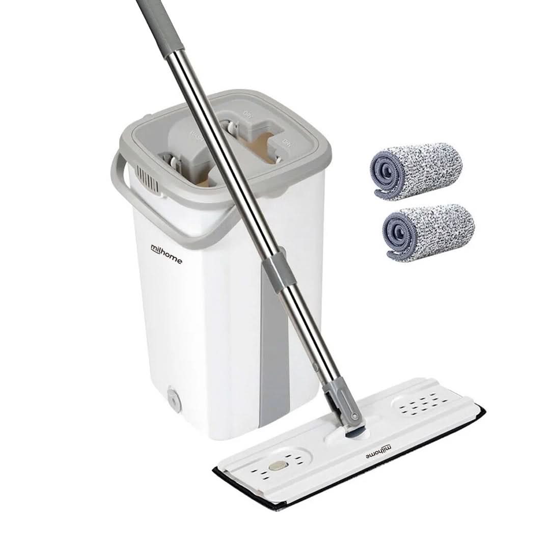 Mopa Vaster con Balde Marca Milhome con 2 Paños