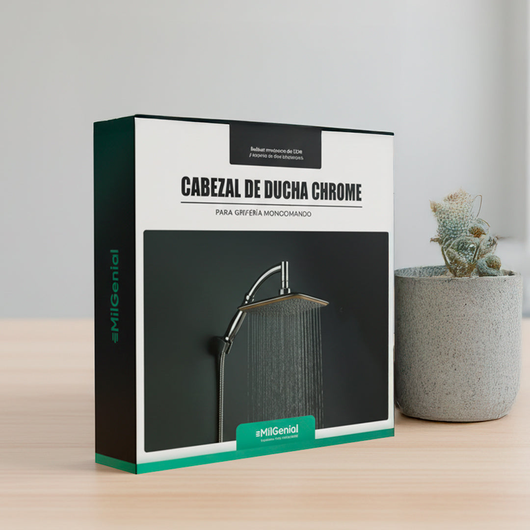 Cabezal de Ducha Grande para Monocomando MilGenial