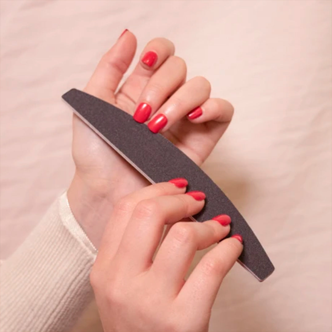 LIMA DE UÑAS MEDIA LUNA - HALF MOON BLACK NAIL FILE