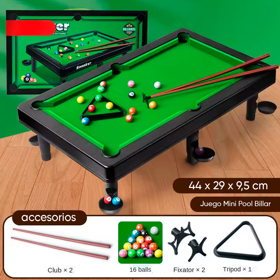 Juego Mini Pool Billar para Mesa