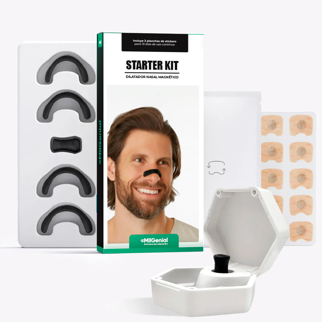 Kit Magnetico de Respiración y Dilatador Nasal Milgenial