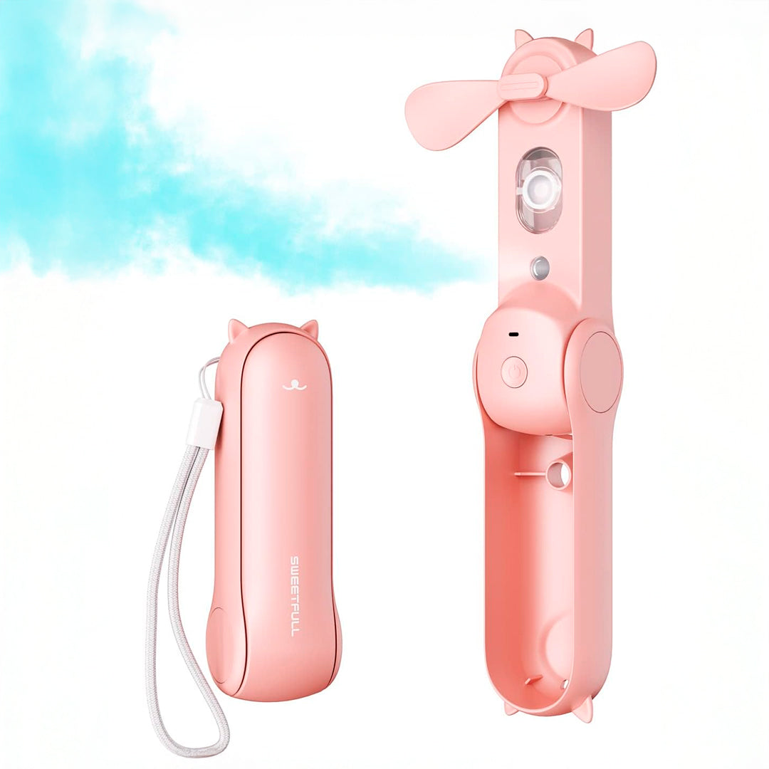 Mini Ventilador de Cartera Water Spray