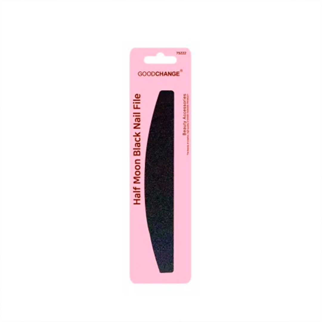 LIMA DE UÑAS MEDIA LUNA - HALF MOON BLACK NAIL FILE