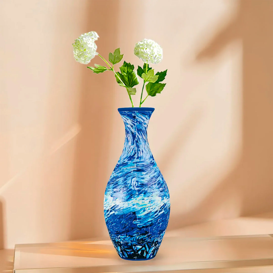 Rompecabezas 3D Jarrón de Flores