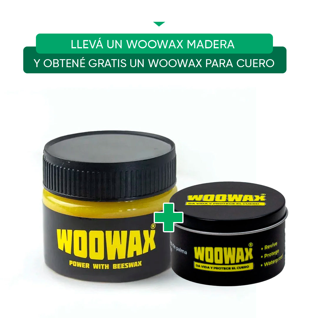 Oferta Woowax Madera + 1 Woowax para Cuero de Regalo!