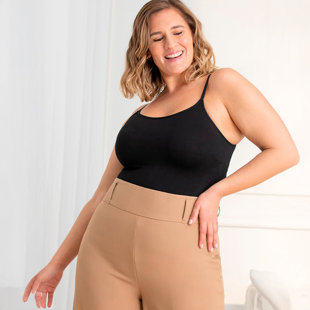 Vitae Camiseta Moldeadora de Cuello Redondao Elevé