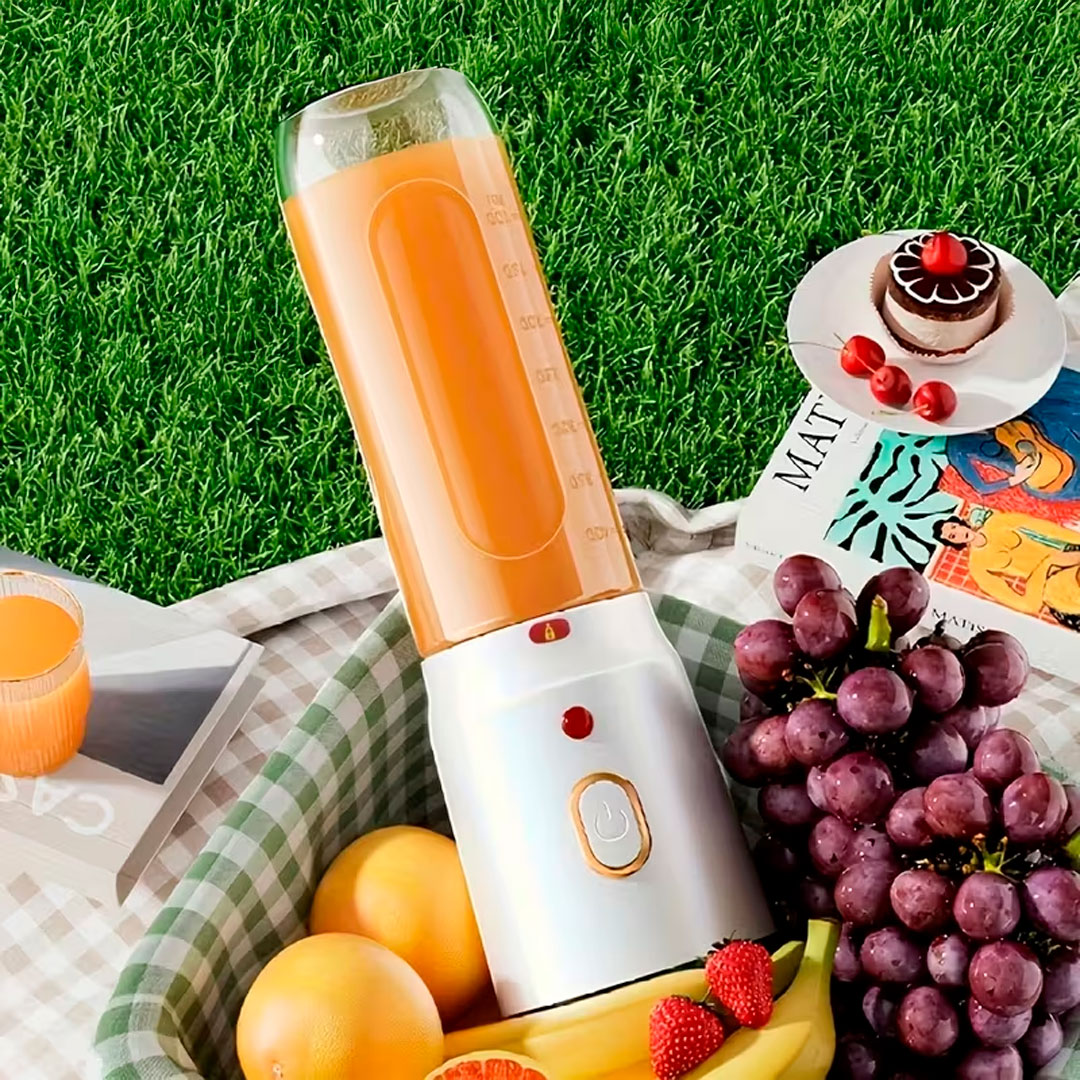 Licuadora Fruit Juicer con Bateria y Carga Usb