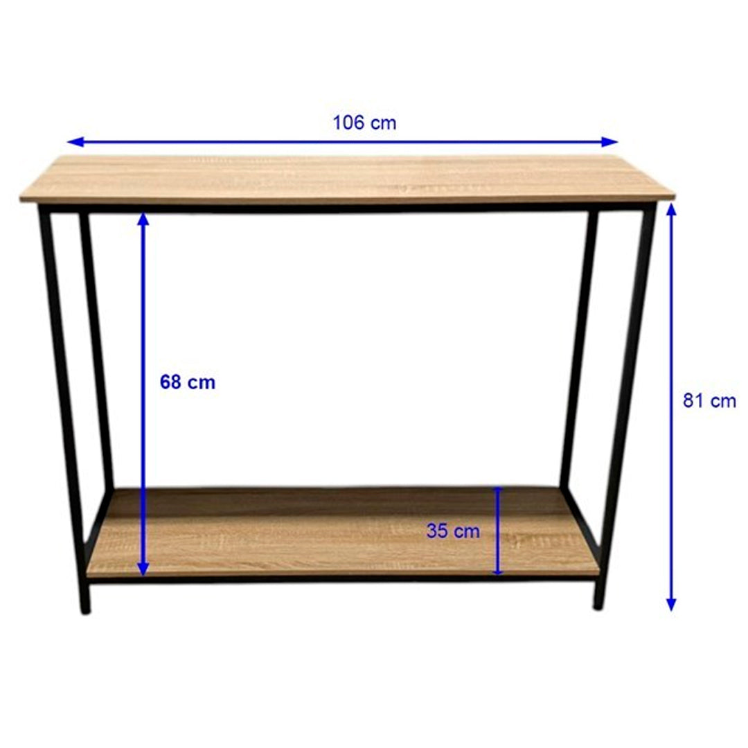 Mueble Organizador Recibidor Multiuso Hierro y Mdf
