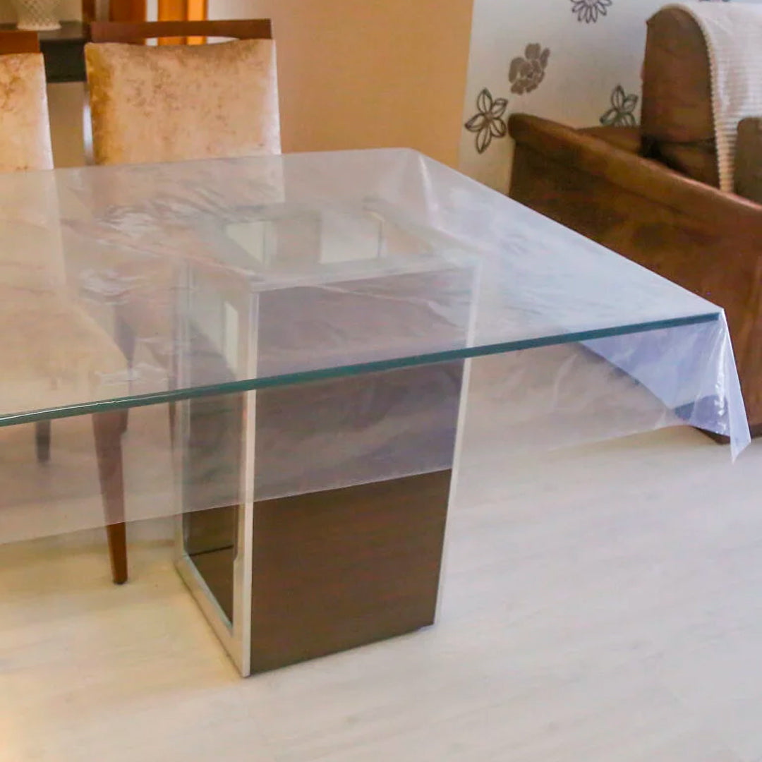 Mantel Caudrado Transparente