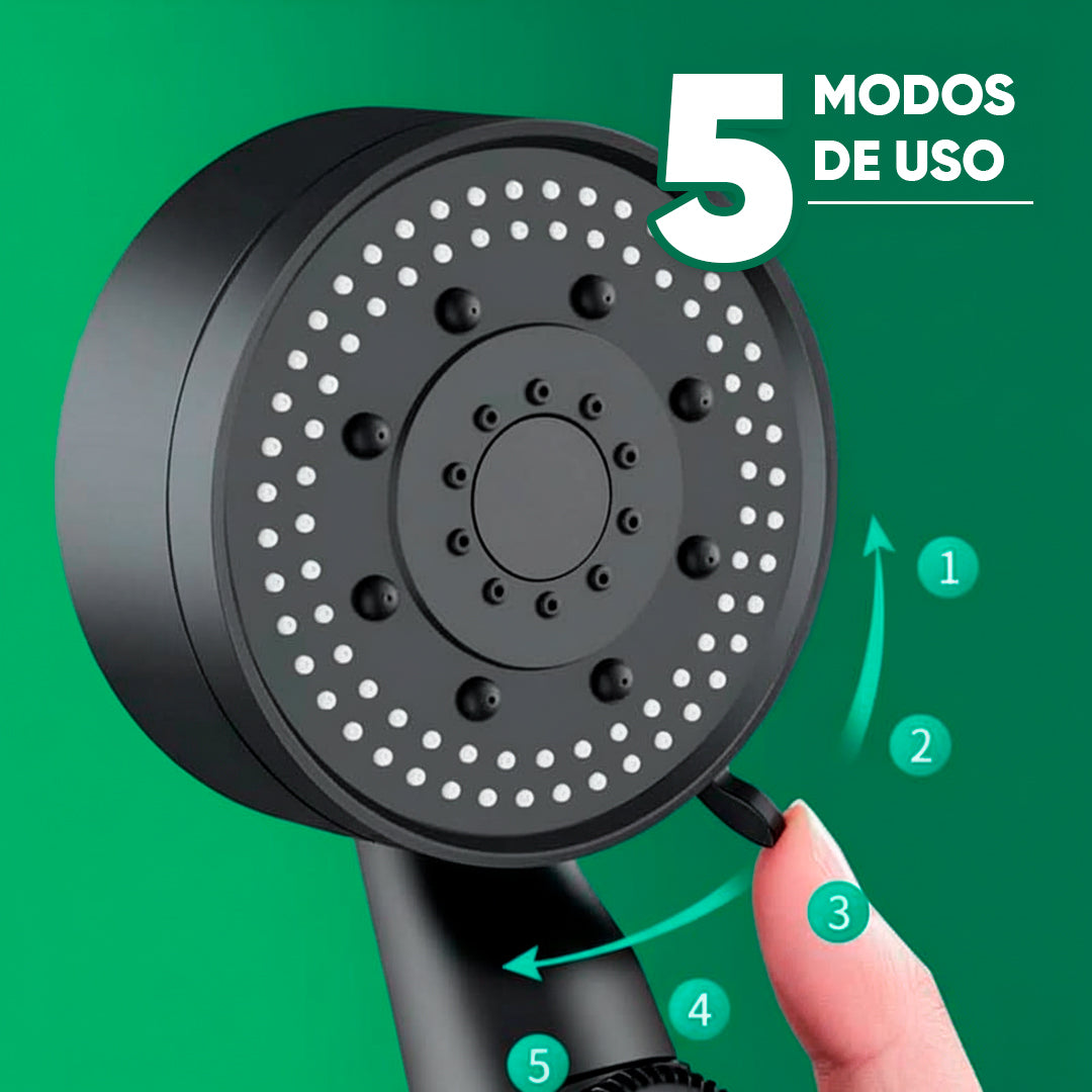 Cabezal de Ducha Okome 5 en 1 Marca MilGeanil