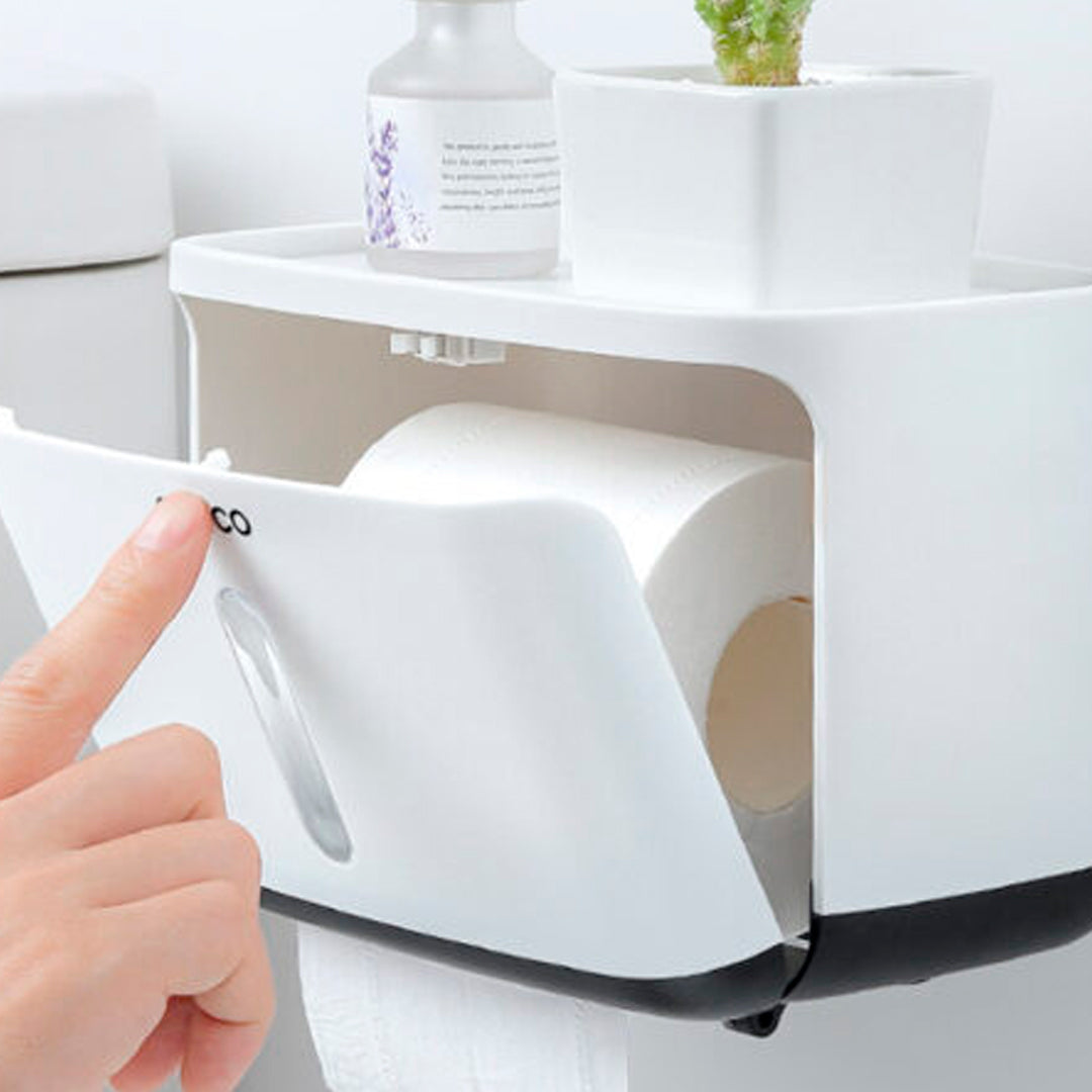 Organizador Porta Rollo Papel Higienico Servilleta Dispensad