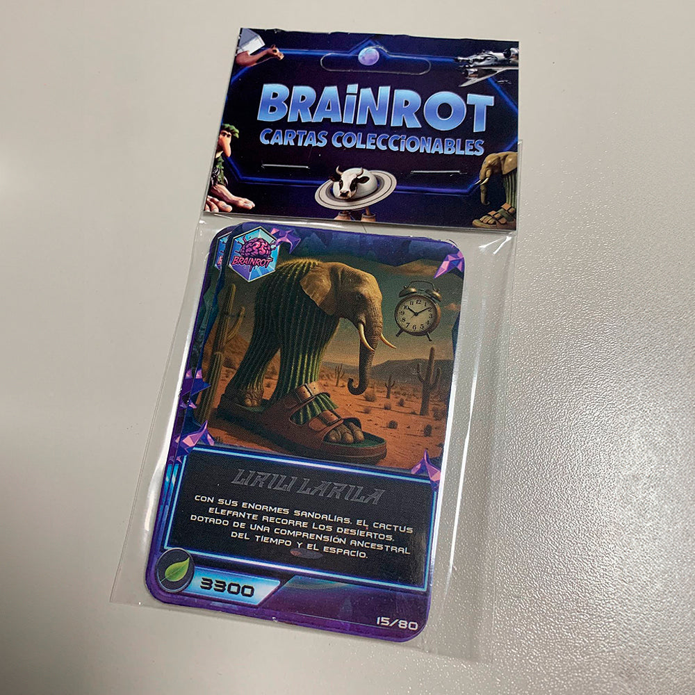Juego de 8 Cartas Brainrot Coleccionables