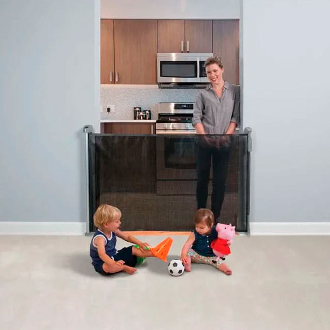 Puerta Flexible con Malla Retráctil de Seguridad Milhome