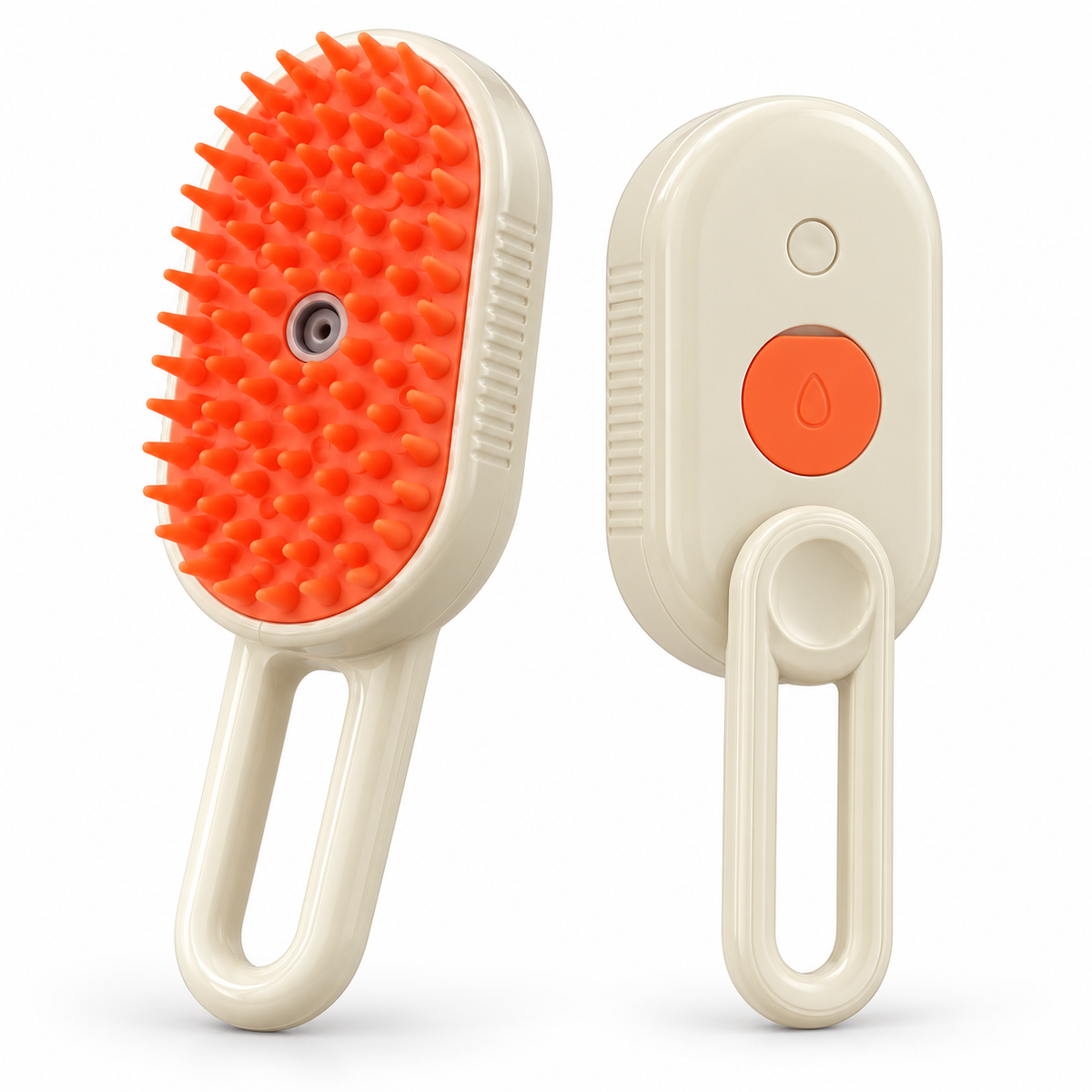 Cepillo de Peinado con Vaporizador para Mascotas