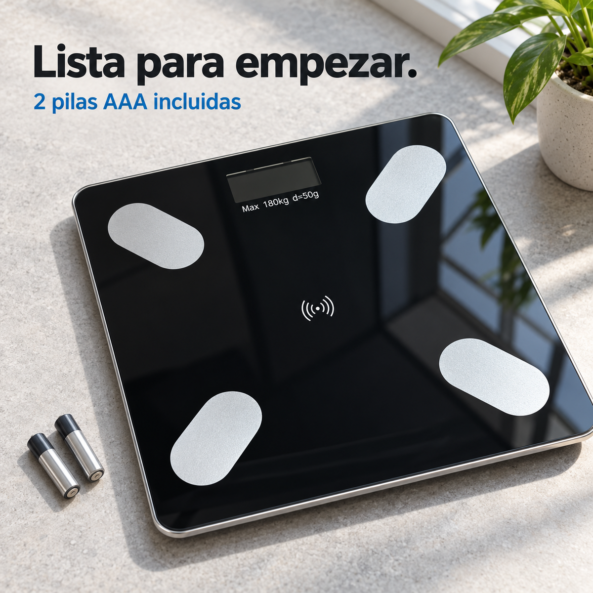 Balanza Corporal Digital Inalámbrica Medición Grasa Muscular