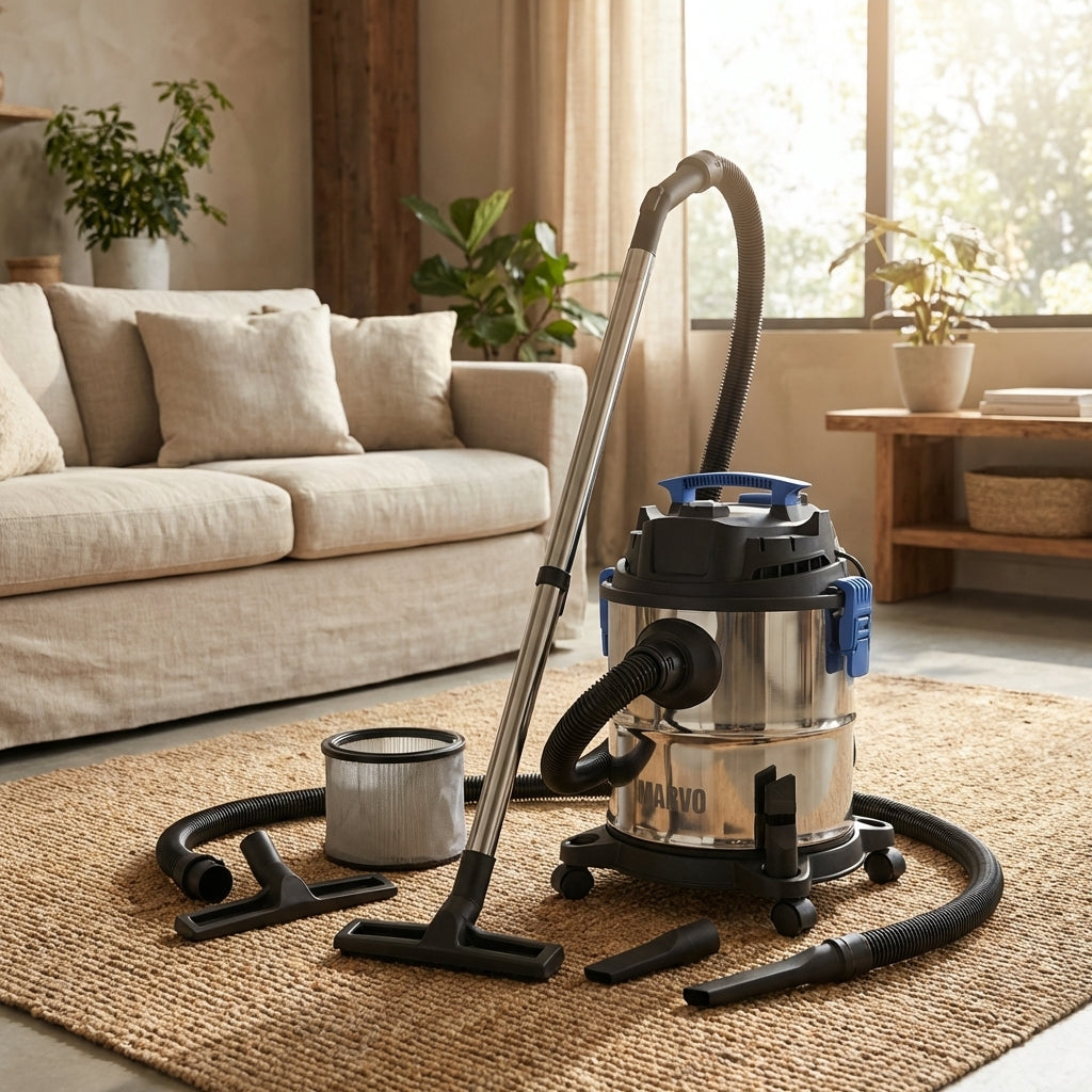 Aspiradora Marvo HVC-007 Profesional 20L