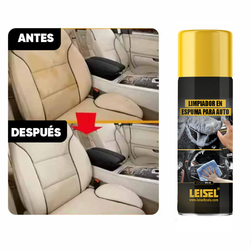 Limpiador en Espuma para Auto Leisel 500ml