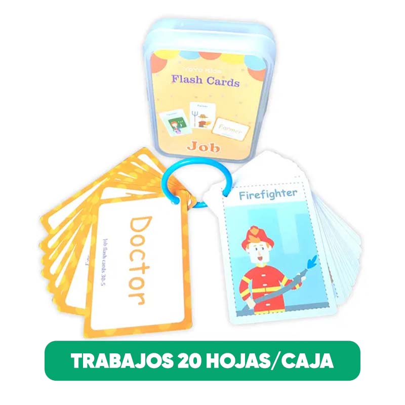 Tarjetas de Aprendizaje en Inlges para Niños