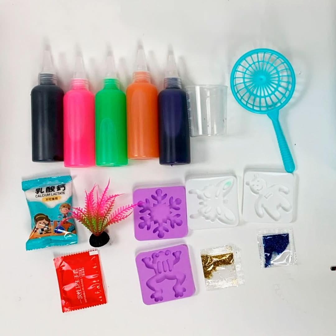 Kit Mágico 3D de Creación de Formas en Gel para Niños