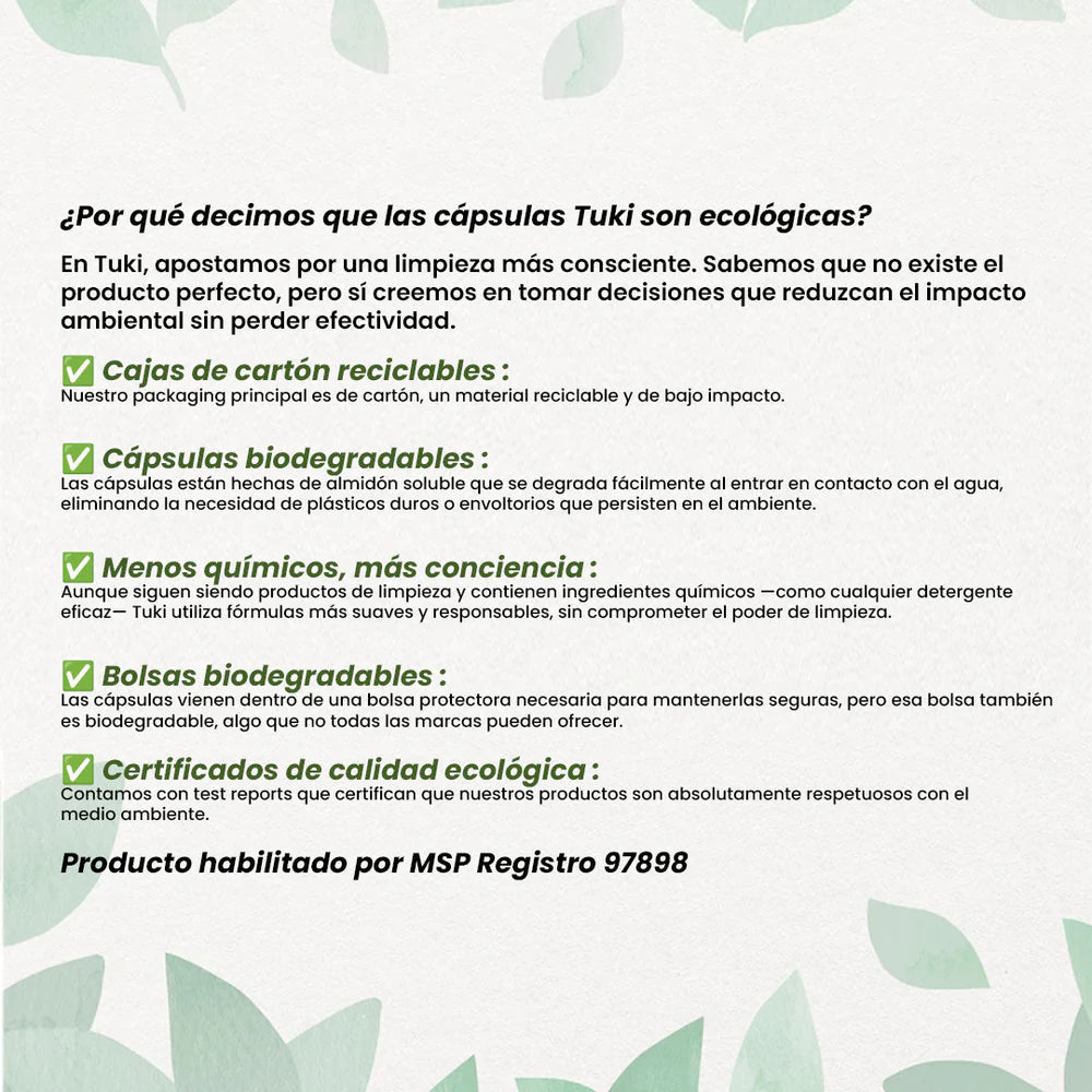 Packs de tuki de 5 unidades