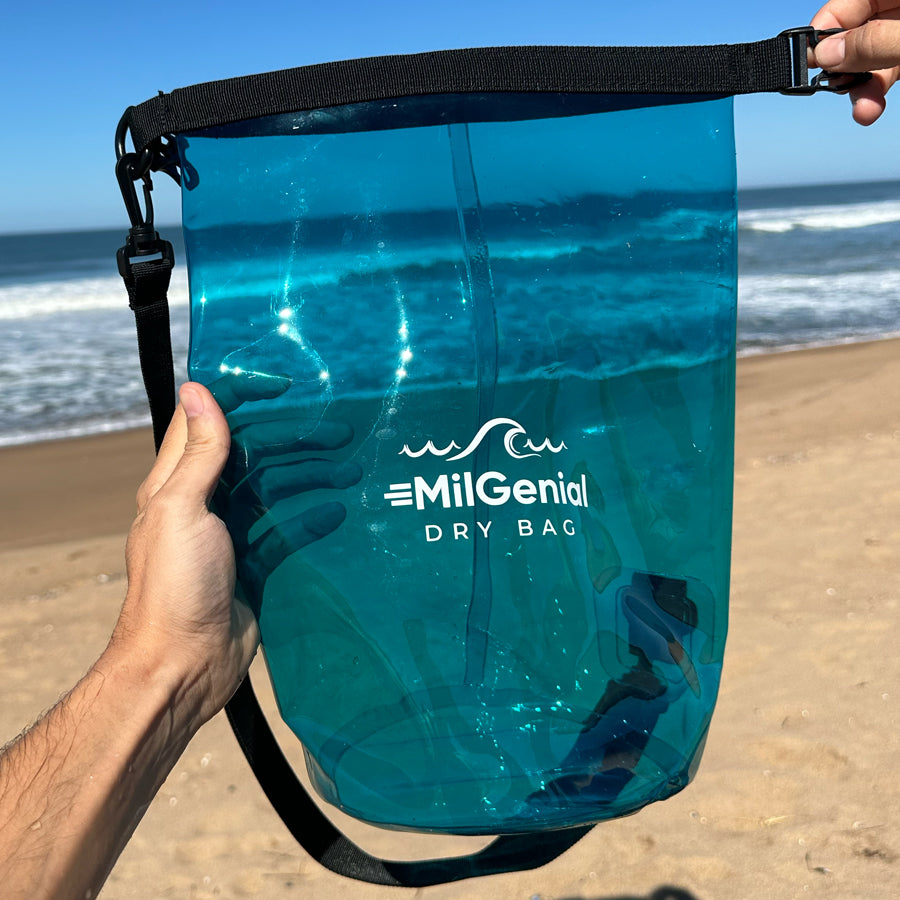Mochila Bolsa Dry Bag Impermeable para Playa 5 Litros
