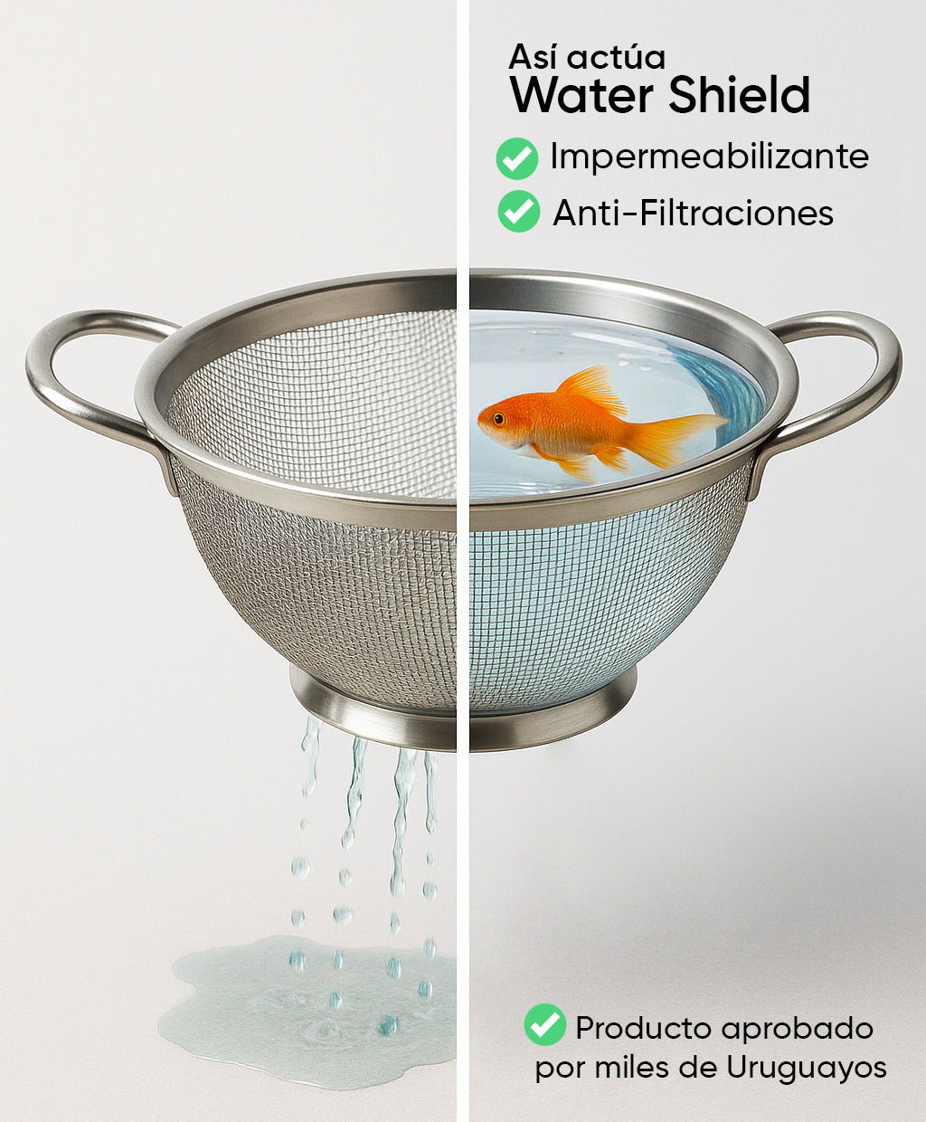 Agente Sellador Water Shield Marca Leisel 1 Litro